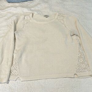 Arizona extra large cream knit sweater